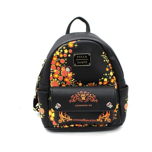 Loungefly Disney Pixar Coco Remember Me Mini Backpack Disney Day of the Dead - Picture 1 of 9